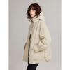 ELLE Women's Workwear Hooded Down Parka