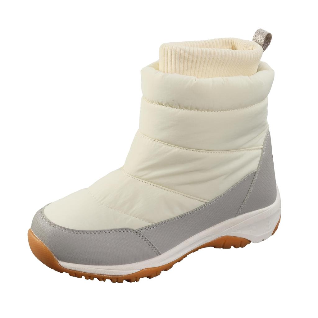 Lilassa Winter Bean Waterproof Snow Beige Women's Boots, Boots, RS0229,