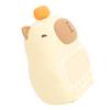 Kids Alarm Clock Night Light Integrated Cute Capybara Clock Dimming Night Light for Bedroom