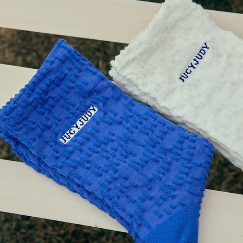 

Jucy Judy Jacquard Crinkle Socks JZSC000C IV_000