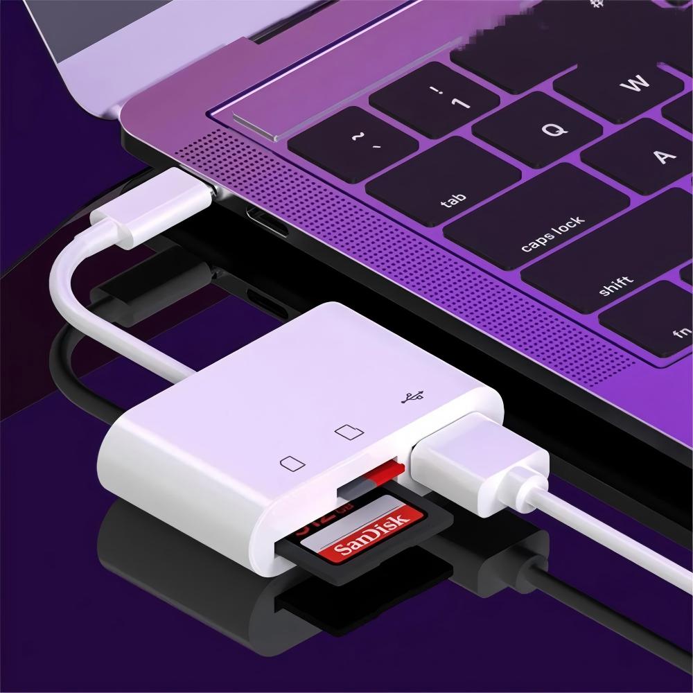 Xiaomi Type C Memory Card Reader Writer OTG Compact Flash TF CF SD USB-C Adapter for iPad Pro Huawei MacBook Samsung Xiaomi
