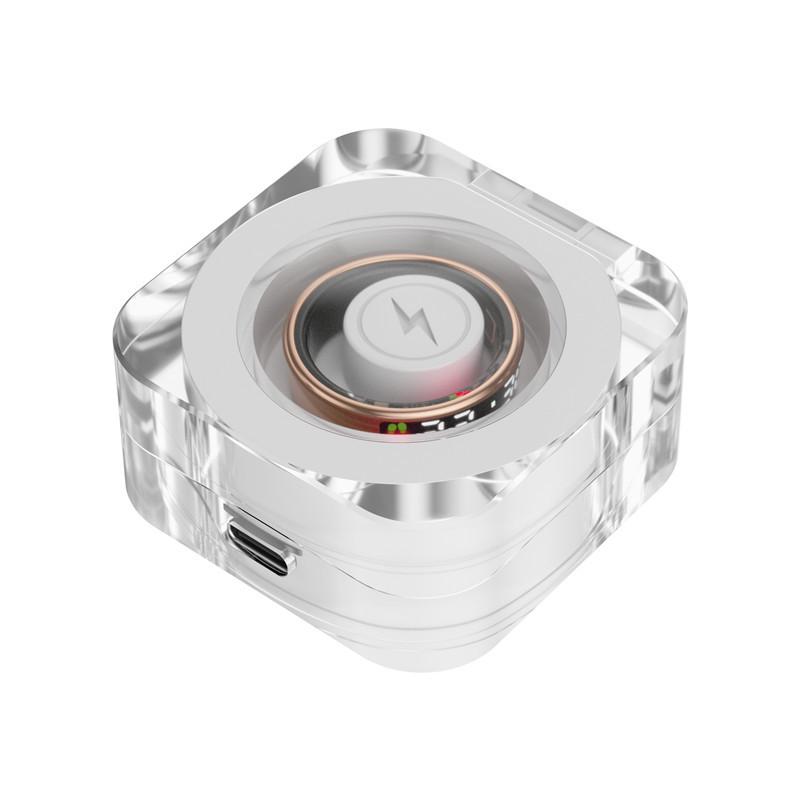 SR08 Smart Ring: Touch Display, IP68 Waterproof, Monitors Heart Rate, Blood Oxygen, Sleep
