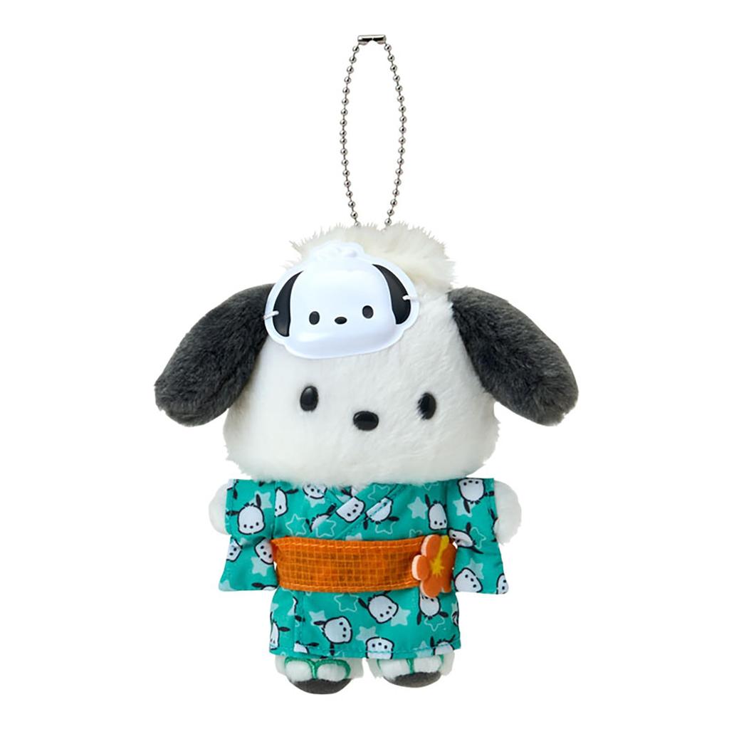 Sanrio Mascot Holder Summer Polyester and Ages 6 and 404471 (Character-filled Festival!) Pochacco, Steel, Up,