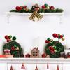 1PC Plastic Garland Christmas Decorations Festivlas Colorful Ball Branches Holiday Decoration Supplies 2 Styles