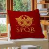 Roman S-SPQRS Office Cushion Pillowcase Car Cushion Cover45X45CM Lumbar Pillowcase Sofa Pillowcover