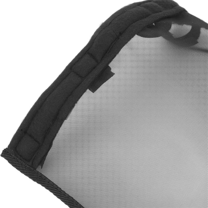 Summer Horse Fly Protecting Mask Light weight Meshes Fabric Face Guard For Ride Enthusiasts And Professional Trainers