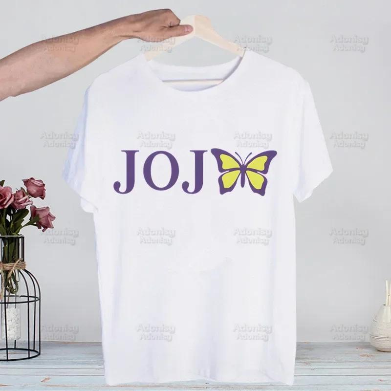 Jojo Bizarre Adventure Men Hip Hop T Shirt Harajuku Jolyne Cujoh TShirts Short Sleeve Casual T-Shirt Stone Ocean Tops Tees