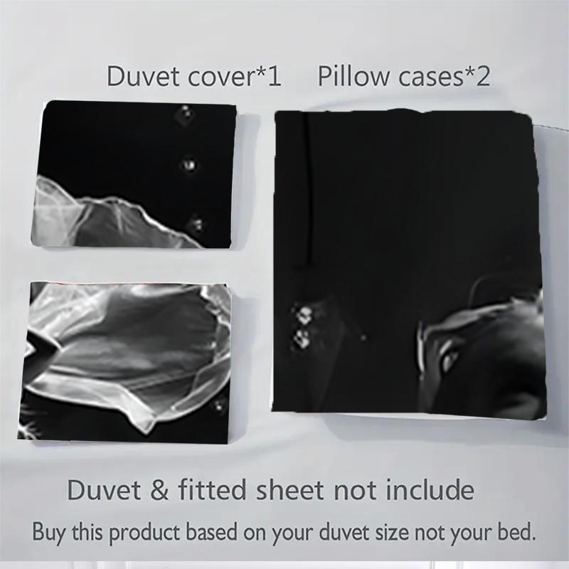 3Pcs Energetic Performance Stage Bedding Sets For All Sizes New 3D Printed Bed Cover Comforter Duvet Cover Pillowcase Bedroom Decoration