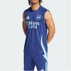 Adidas 424 Sleeveless Training Jersey With Letter Print Men Tops Night-Sky-Purple IT2199