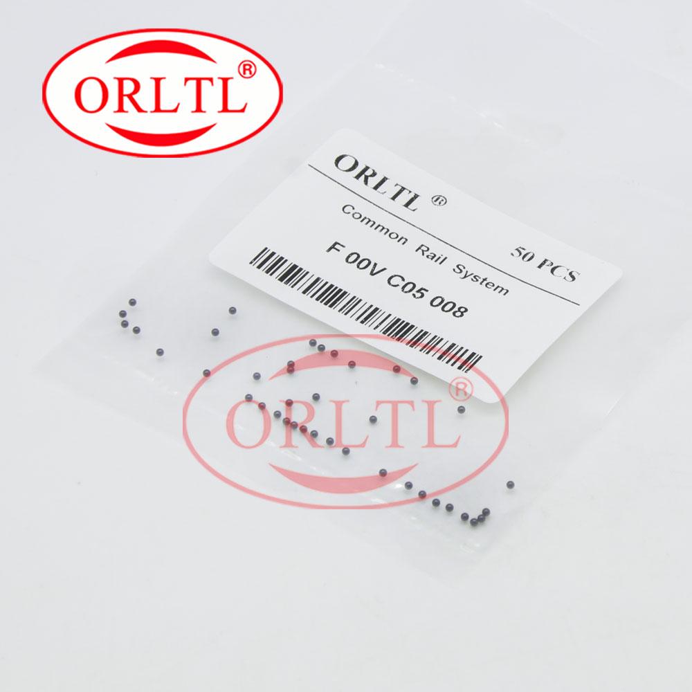 50PCS F00VC05001 1.34mm Diesel Injector Repair Kits Steel Ball F00VC05008 Ceramic Ball F00VC05009 1.5mm for Bosch Sprayer Nozzle