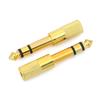 Stlxy 2Pcs Adapter Converter Speaker 6.5mm Male To 3.5mm Audio Stereo/mono Jack Female To 2 RCA Male Audio Jack Connectors