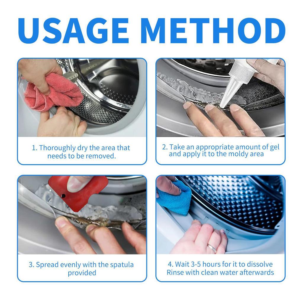 JUE-FISH Gel antimucegai Mobilier Placi ceramice Mașină de spălat perete Curățare cu silicon Curățare multifuncțională Gel anti mucegai și deodorant