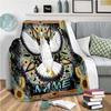 Bird And Sunflower Customize Your Name Blanket Used For Chair Office Sofa Bed Camping Soft And Warm Giving Friends And Relatives Birthday Graduation