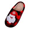 Christmas Cotton Slippers Winter Warm Couples Thick Sole Soft Sole Shoes Thickened Slip Slippers Moccasins Slippers for Women