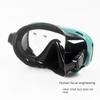 Myopické plavecké brýle pro dospělé Maska na potápění proti zamlžování se suchým šnorchlem Celoobličejová sada potápěčské a šnorchlovací masky