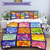 3pcs Duvet Cover Set (1*Duvet Cover + 2*Pillowcase, Without Core), Care Bears Print Bedding Set, Bedroom Decor, All‑Season, Birthday Gift