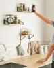Set of 3 Hanging Shelves - Sonoma - LWS033B11