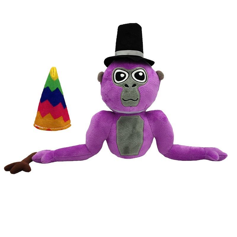 28cm Gorilla Tag Plüschtier Buntes Gorilla Tag Monke Anime Plüschtiere Weiche Kuscheltiere Puppen Heimdekoration Mädchen Geschenke
