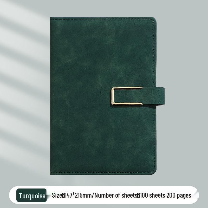 A5 Business Office Snap Button Notebook with Custom LOGO for Meetings