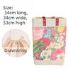 Cotton Linen Storage Basket Foldable Large Laundry Basket Bedroom Toy Clothes Organizer Bag Multifunction Home Storage Baskets