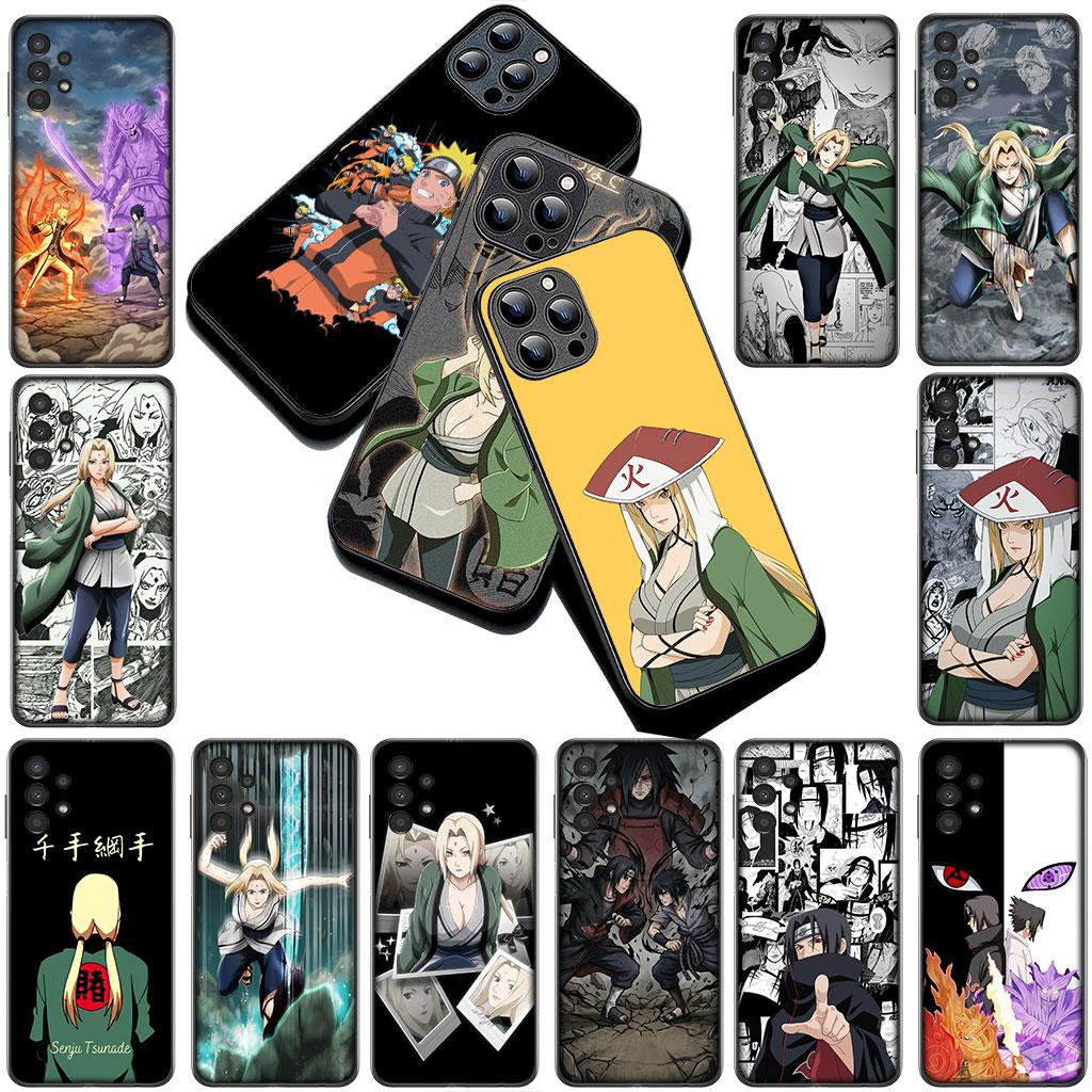 Phone Cover for Apple iPhone 16 14 15 Plus 11 Pro Max 16E ProMax + 16Plus 15+ 14+ Soft Case Tsunade Uchiha Sasuke Itachi Narutos