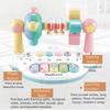 Rotating Bell Baby Music Piano Toy Interactive Early Educational Music Toy  Children