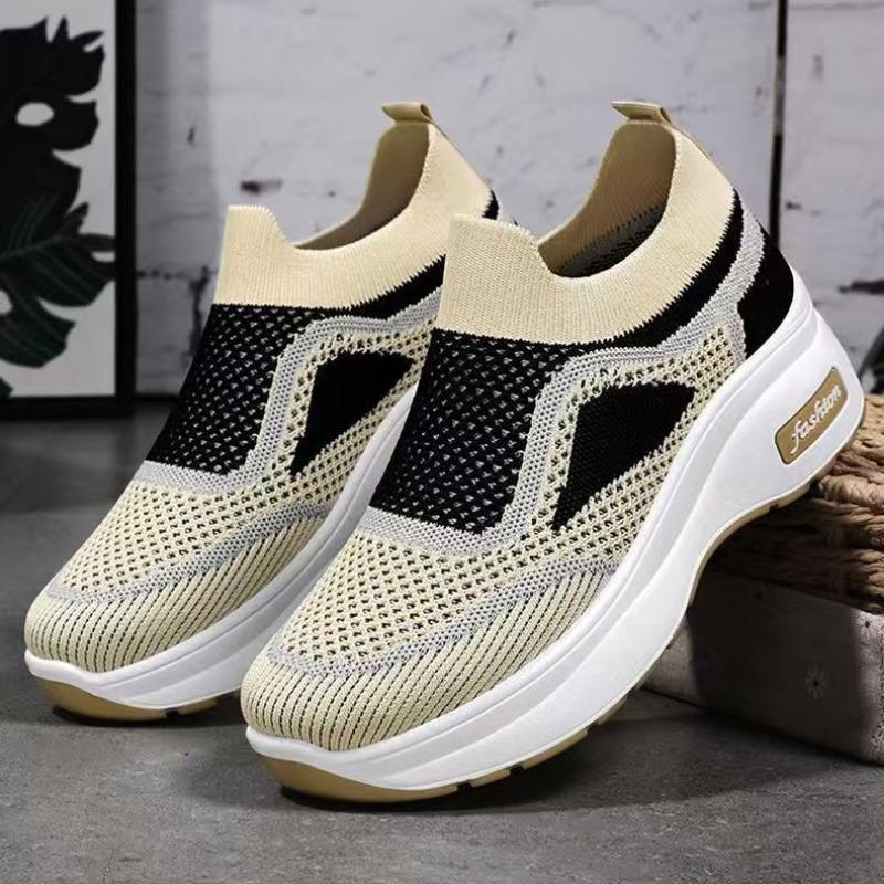 Mom Shoes, Thick-soled Casual Women's Shoes, Height-increasing Shoes, Breathable Shoes