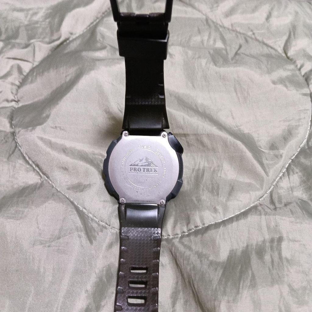 Used CASIO PRO TREK Triple Sensor Tough Solar PRG-110CJ