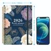 2026 English Business Planner: Cross-Border Stationery Diary with Coil Binding for Simple Scheduling and Record Keeping