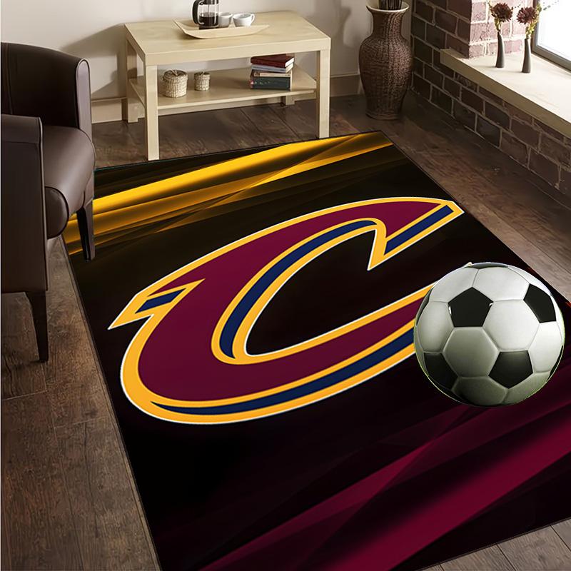 Cleveland Football Rug Office Carpet Non-Slip Mat, Chair Rug Floor Covering for Gaming, Bedroom, Living Room , Home Decor Christmas Gift