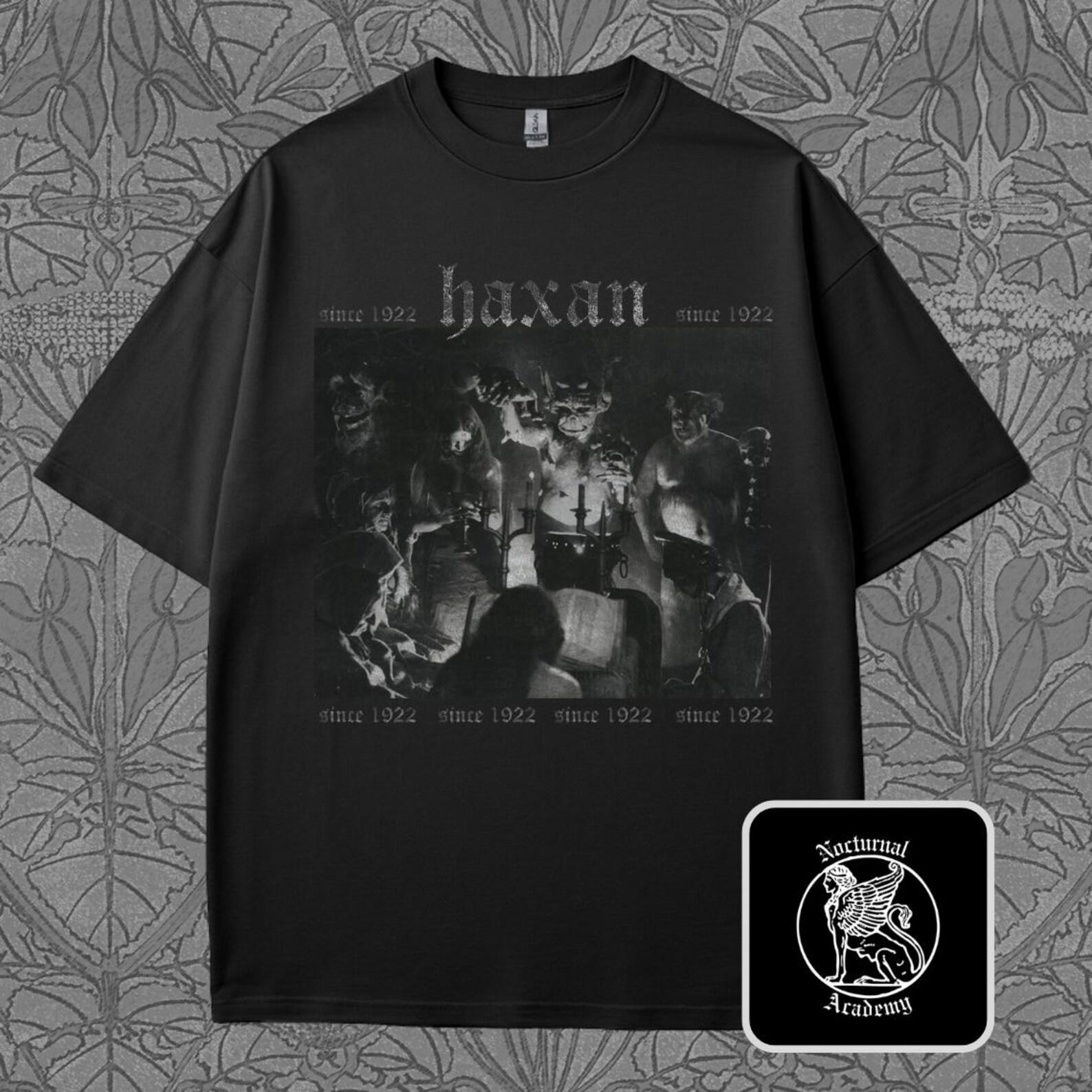 Haxan 1922 T-Shirt: Witchcraft Through Ages, Cult Horror Tee 2XL