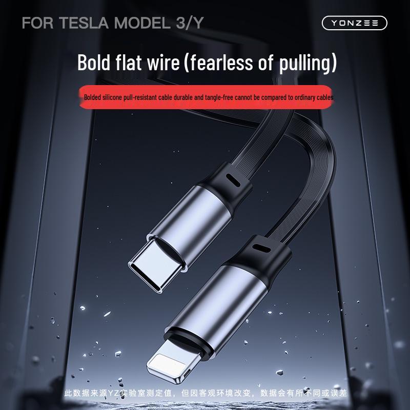 Tesla Model 3/Y Center Console USB Expansion Hub Adapter