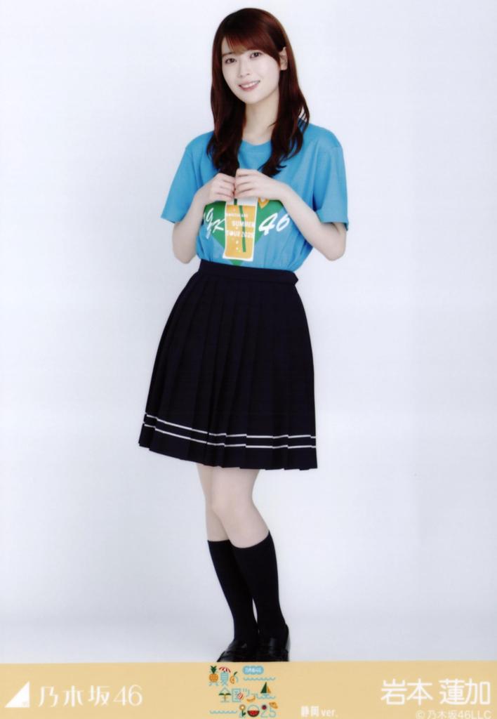 Nogizaka46 Midsummer National Tour 2025 Photo T-shirt Shizuoka Ver. Complete Set of 3 Renka Iwamoto