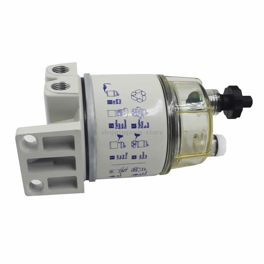 R12T Fuel/ Water Separator Filter Engine for Racor 140R 120At S3240 Npt Zg1/4-19 Automotive Parts Complete Combo Filter
