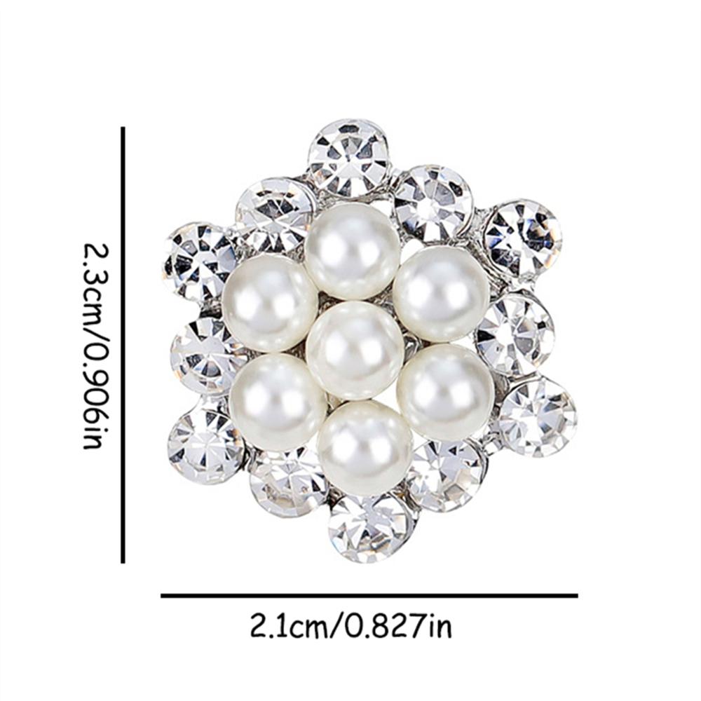 1PC Pearl Brooch Flower Brooch Women's Flower Brooch Clothing And Accessories