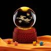 Mermaid Crystal Ball Music Box Night Light - Unique Gift for Birthdays & Holidays
