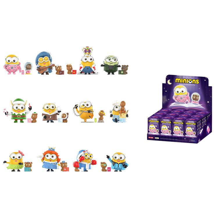 

New POP MART Minions BOB And TIM s Bedtime Fantasies Story Collection Mystery Boxes Single Mystery Box/Full Box 12 Pcs PPMT-2506-0027 Single Mystery Box