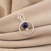 Natural Sodalite Gemstone 925 Sterling Silver Jewelry Elegant pendant 1.2" For Her PP-68-24