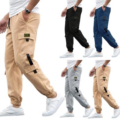 Herren Outdoor Freizeit Sport Locker Kordelzug Füße Hosen