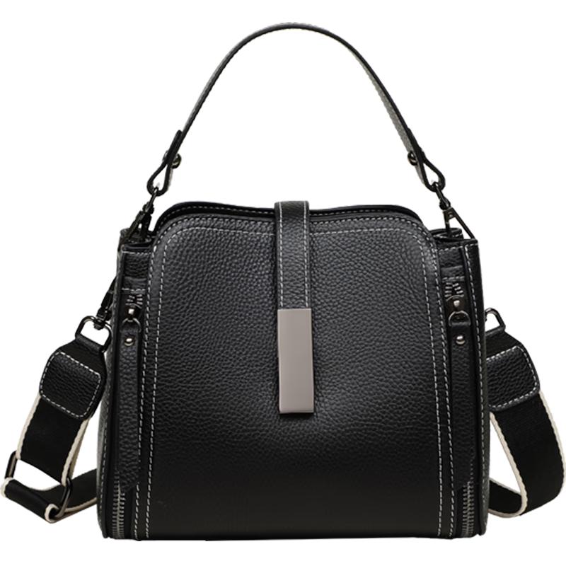 

C.BANNER Women s Genuine Leather Bucket Bag