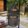 Hanging Drying Net with Slide Fastener Ventilated for Camping, Balcony