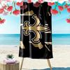 New Orleans Saints2 Print Beach Towel, Large Soft Quick Dry Towel for Beach Camping Swimming