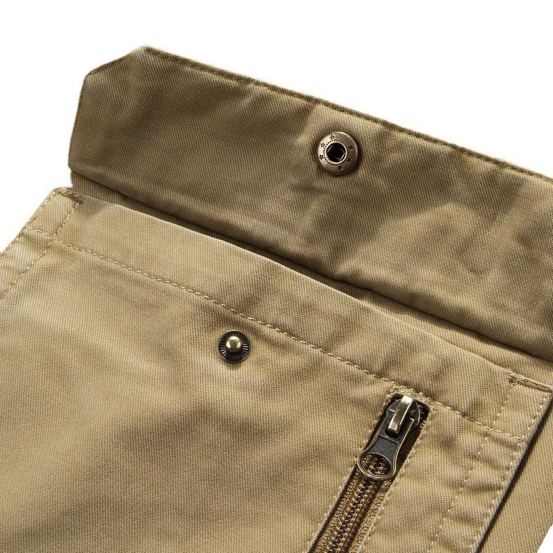 Spring And Autumn Men'S Casual Versatile Spring And Summer Multi-Pocket Multifunctional Vest Vest Vest 8568