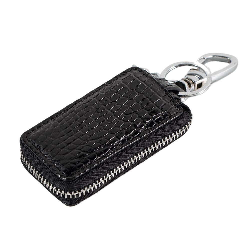 1PC Key Wallets Business Universal Crocodile Print Protective Cover Zipper  Key Storage Bag Interior Products