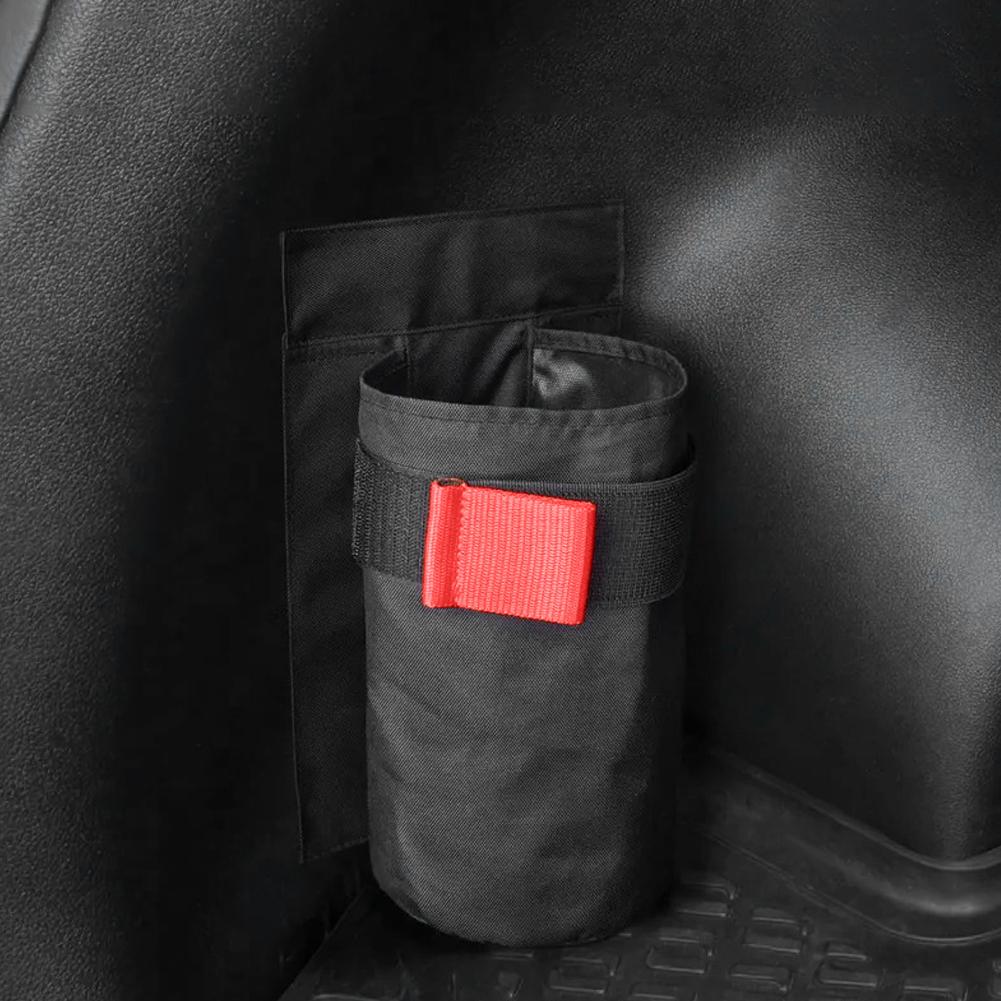 1pc Car Organizer Trunk Storage Bag, Backseat Storage & Trunk Mount Bracket for Car Truck Storage