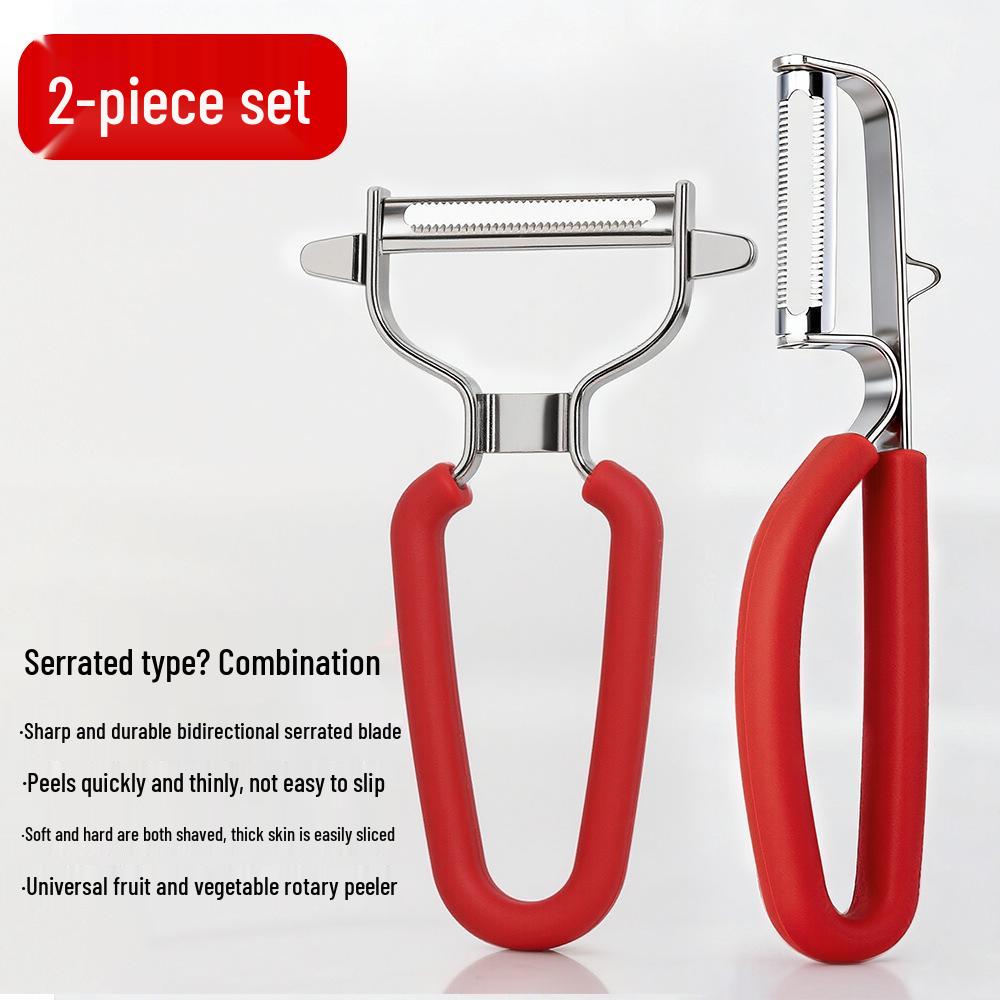 Multi-Use Fruit & Vegetable Peeler for Potatoes, Apples, and Melons