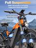 PULUMA PE86 Electric Bicycle 26*3.0 Fat Tire 48V20AH Battery 2000W Motor 50KM/H Torque Sensor Electric Bike Throttle Ebike VTT