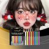 Eelhope 8barevný Halloweenský Neonový UV Tekutý Oční Linker Je Rychleschnoucí, Dlouhotrvající A Snadno Se Nerozmazává Oční Make-up