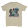 Mens TShirt Daft Punk Electronic Band  Leisure 100 Cotton Tees Short Sleeve  T Shirts Crewneck Tops Plus Size