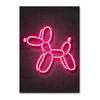 Neon Art Animals Canvas Prints Paintings Abstract Tiger Zebra Balloon Dog Bull Graffiti Posters Unique Home Bar Wall Art Decor